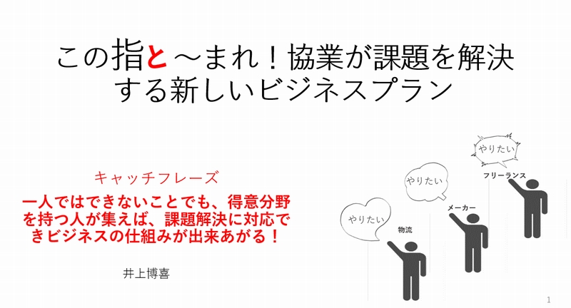 協業が課題を解決する新しいビジネスプラン